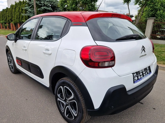 Citroen C3 cena 51900 przebieg: 58000, rok produkcji 2021 z Gniezno małe 497